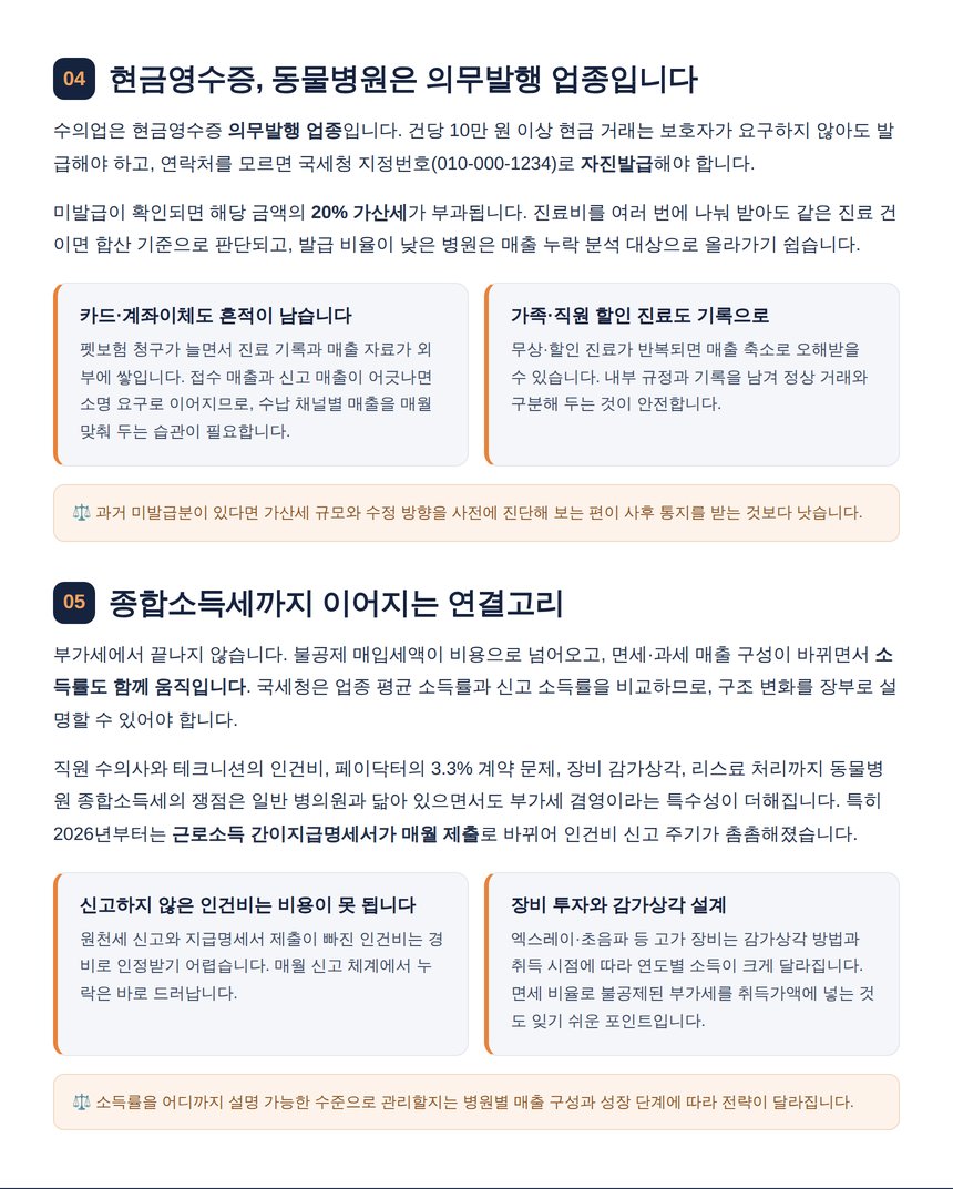 공통매입세액 안분계산과 현금영수증 의무